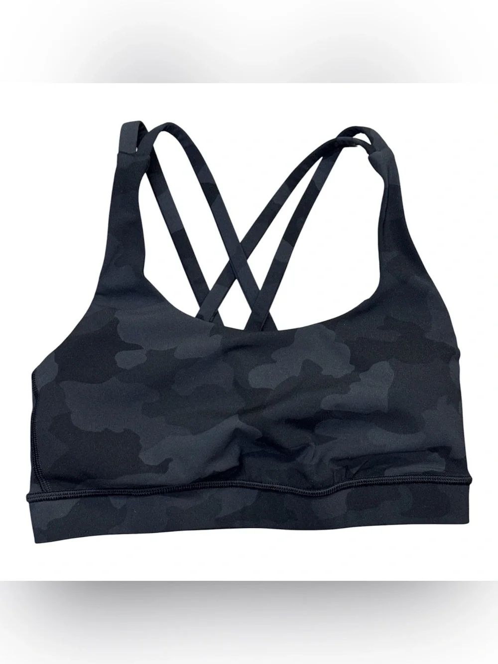 Lululemon Women’s Camo Matching Set Size 4 Leggings & Sports Bra EUC
